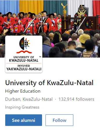 LinkedIn Badge UKZN